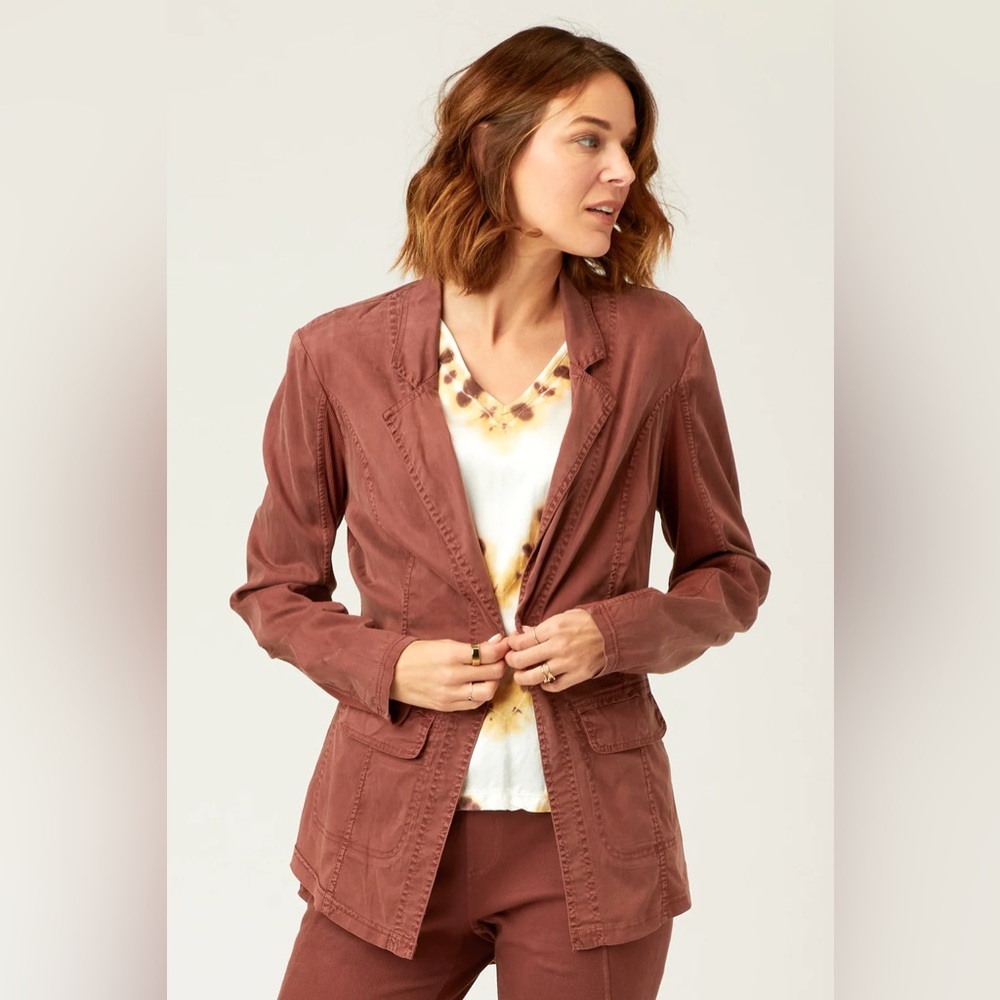 XCVI Enola Blazer Jacket Nubuck